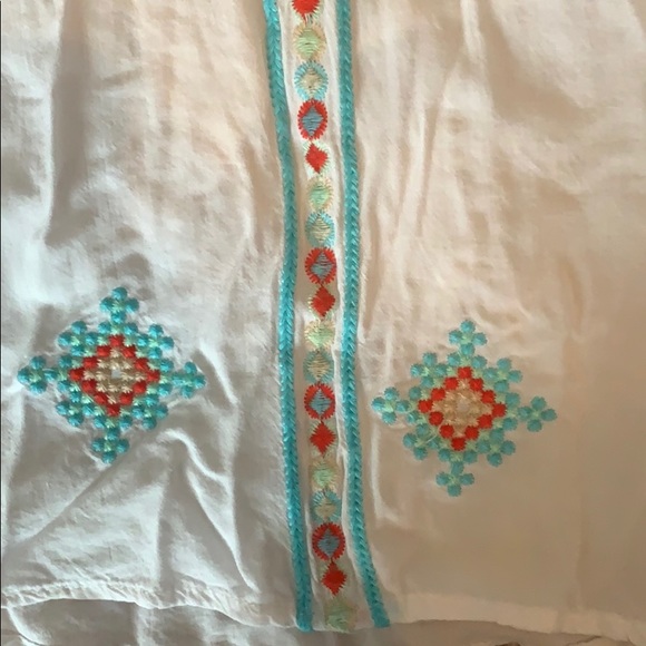 Aztec pattern lace tank - Picture 5 of 5